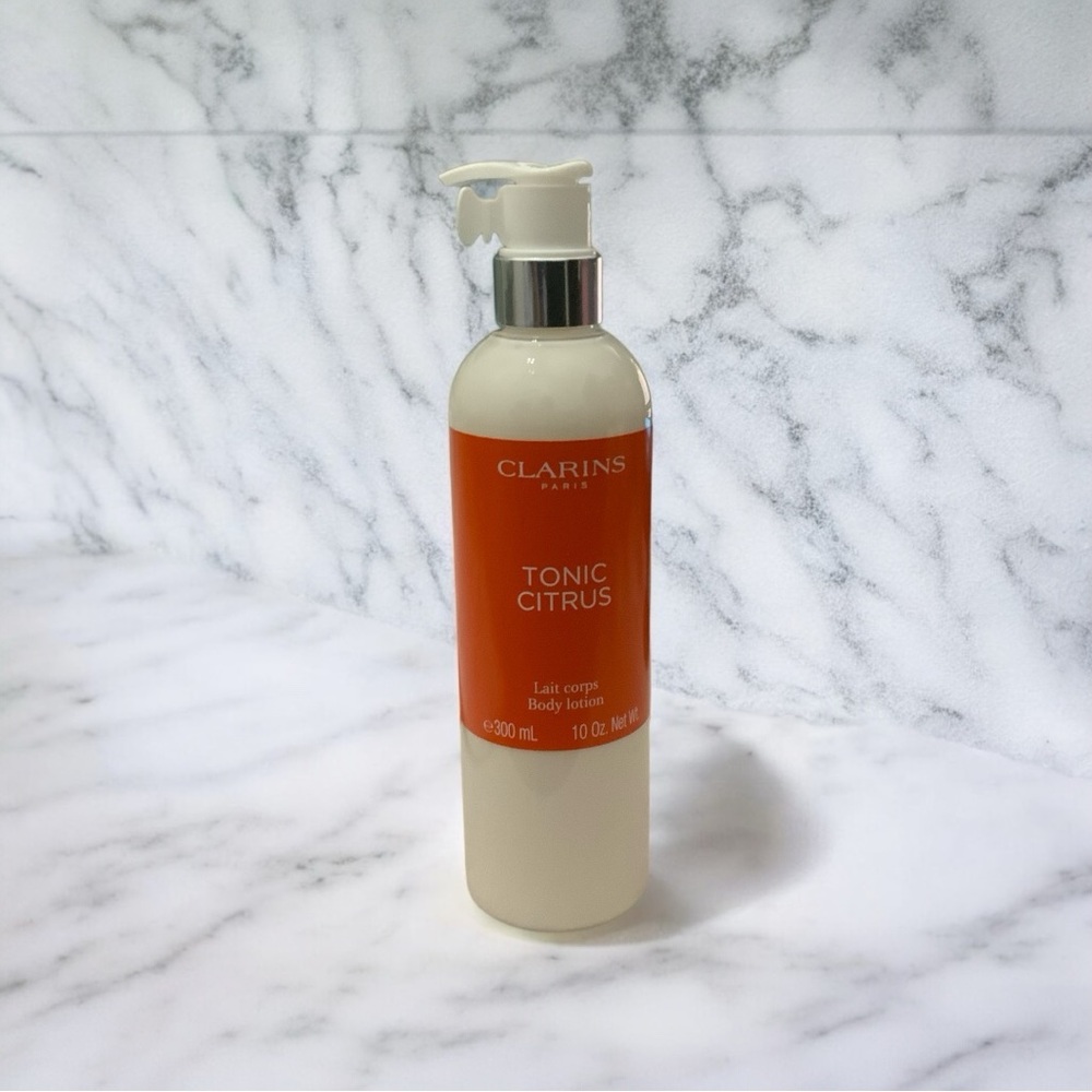 Clarins Tonic Citrus Body Lotion - Orange and Cream